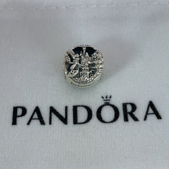 Disney Beauty and the Beast Belle and Friends Pandora Charm - Picture 4 of 7